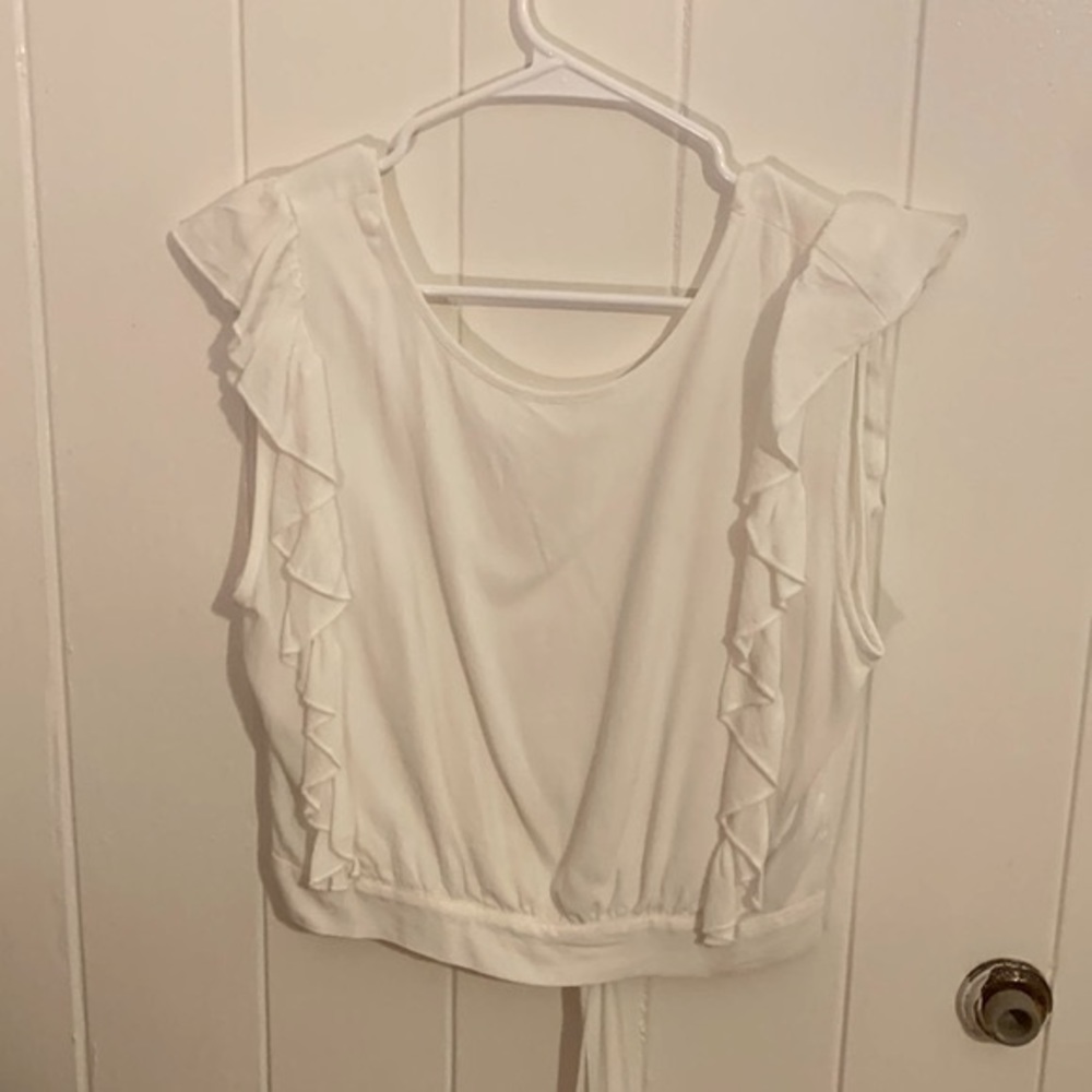 Amuse Society Beautiful Shirt with Open Back